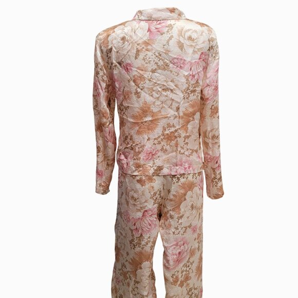 August Silk Intimates 100% Silk Pajama Set L - Picture 5 of 11